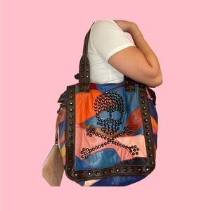 AmeriLeather Skull Bag
